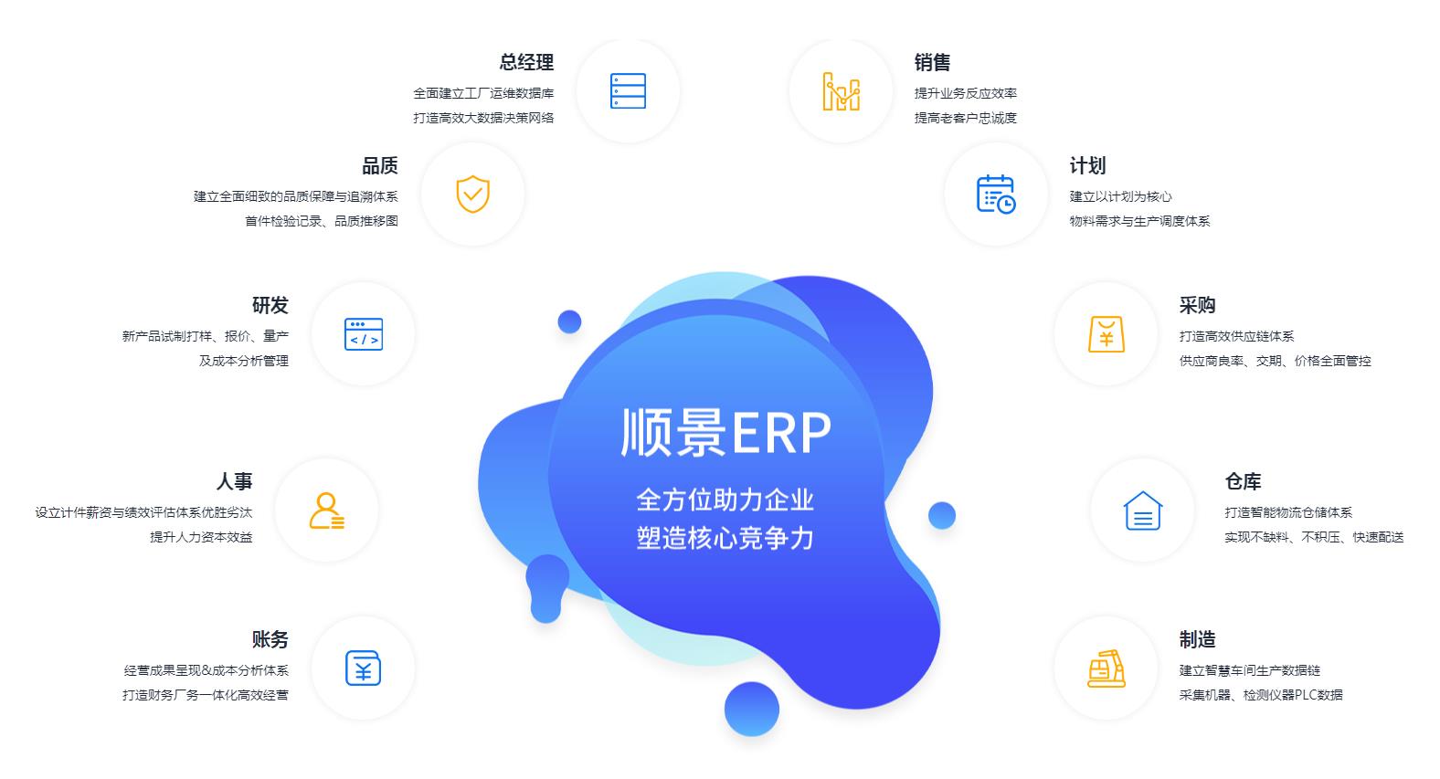 ERP的关键特性是什么?